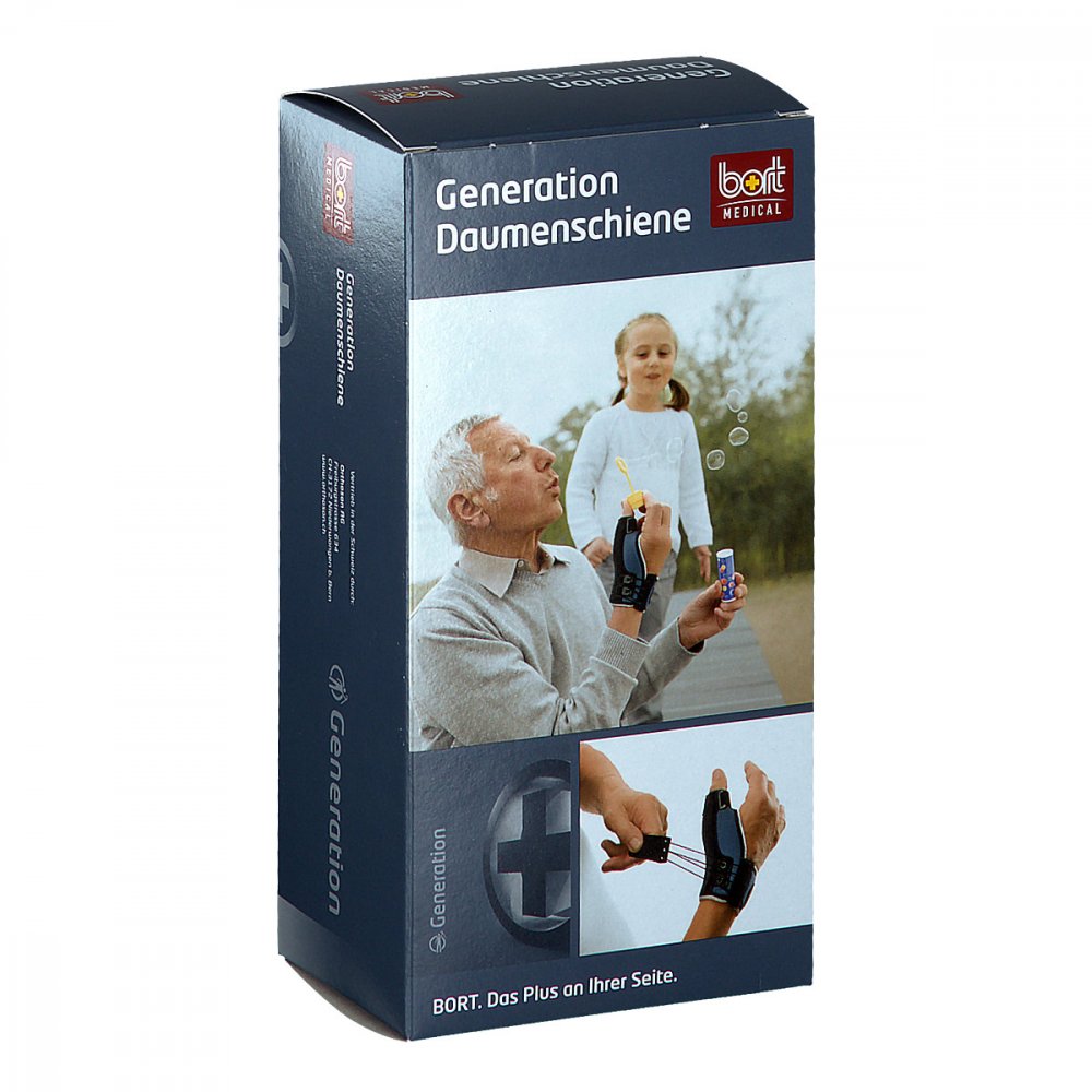 Bort GmbH Bort Generation Daumenschiene links S blau 11581520