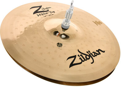 "Zildjian 14"" Z Custom brilliant Hi-Hat "