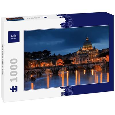 Lais Puzzle Blick auf St. Peter in Rom 1000 Teile