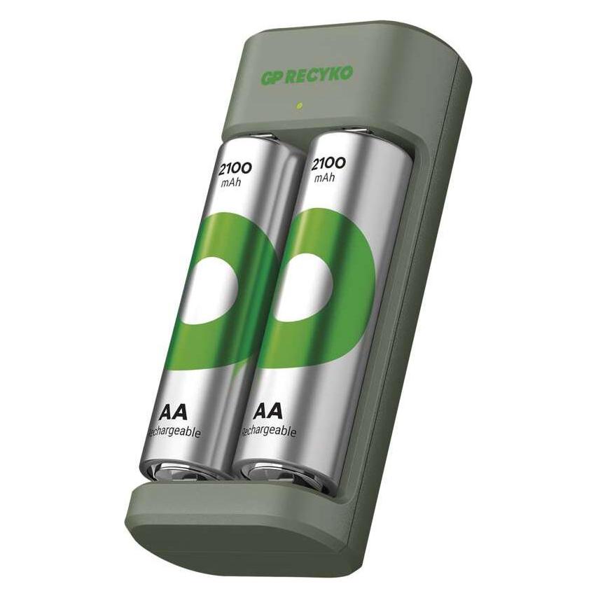 GP Batteries E221 (1 Stk., AA, AAA, Ladegerät inkl. Akku) (B50224)