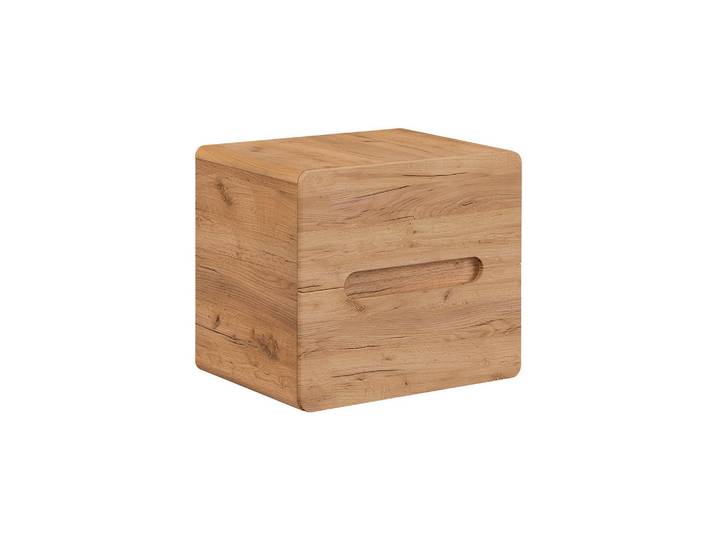 Petits-meubles Waschtischunterschrank 60cm Arun Holz, Braun, Holzwerkstoff, 60x53x46 cm, Badezimmer, Badezimmerschränke, Badezimmer-Unterschränke