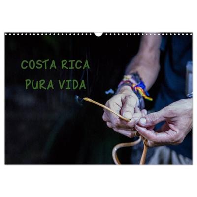 COSTA RICA - PURA VIDA (Wandkalender 2027 DIN A3 quer), CALVENDO Monatskalender