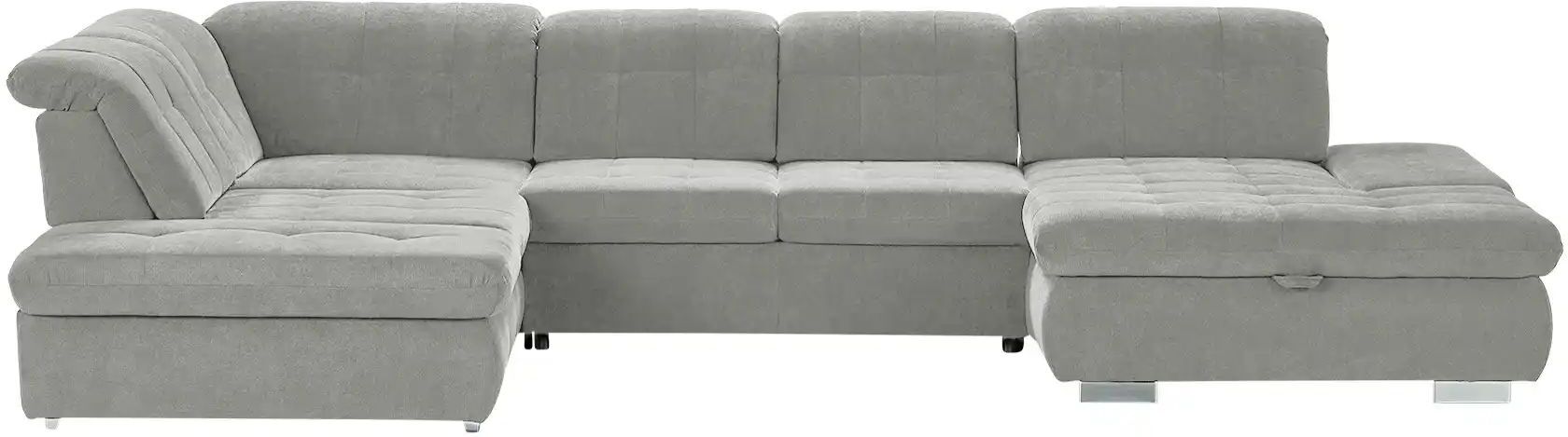 Lounge Collection Wohnlandschaft mit verschiedenen Funktionen Spencer ¦ grau ¦
