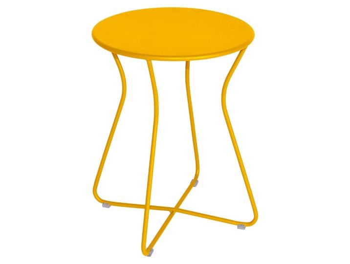 Hocker, Stahl, Wetterfest, 45×34×45 cm, Kompakt & Vielseitig, Modern, Fermob