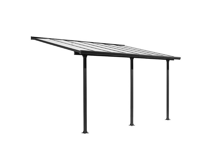 Toit terrasse ALUMINIUM coloris gris anthracite / Surface 12,83 m²