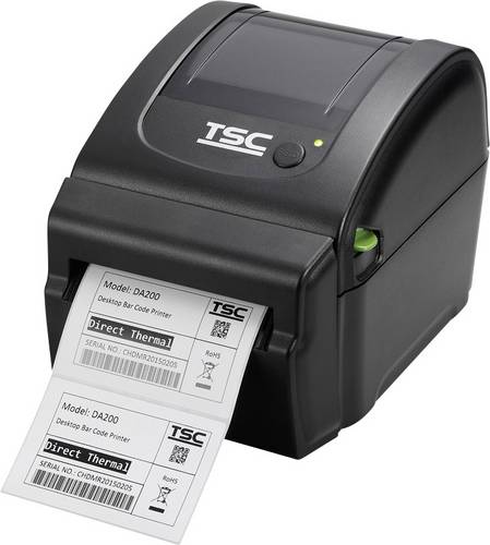 TSC DA220 Etikettendrucker Thermodirekt 203 x 203 dpi Etikettenbreite (max.): 114 mm USB, RS-232, LAN