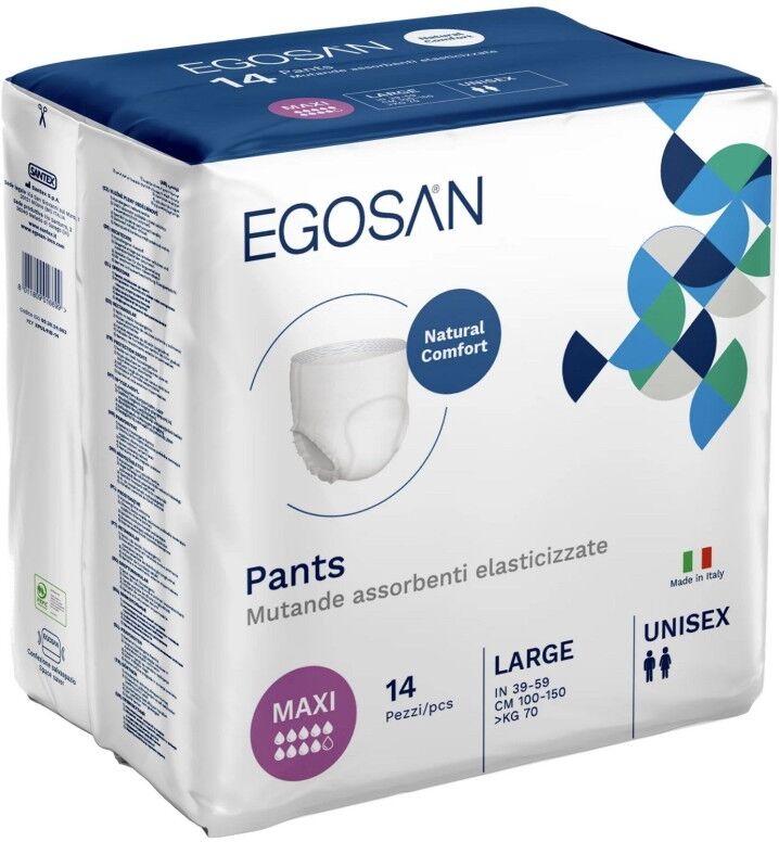 Egosan Pants Maxi Large - 12 paquets de 14 protections