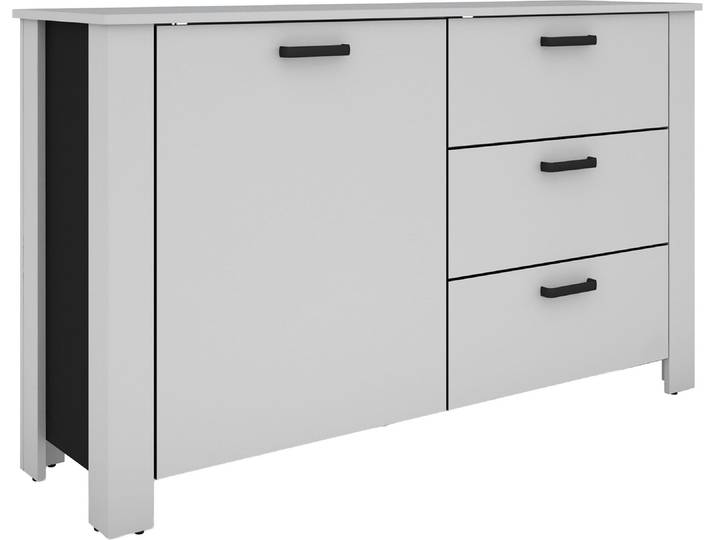 Sideboard BYLIVING Faro , weiß, B:140cm H:84cm T:40cm, Sideboards, Sideboard, moderne Kommode in verschiedenen Farben verfügbar, 140cm.