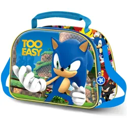 Karactermania 3D Lunch Bag Easy, Lunchbox, Blau