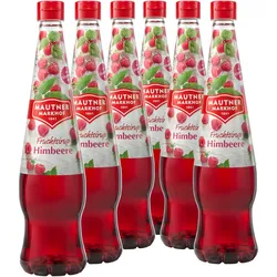 6 × Mautner Markhof Sirup Himbeere