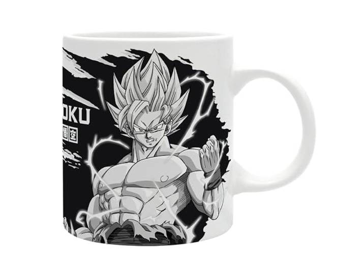 ABYSTYLE - DRAGON BALL Z Mug Goku Noir & Blanc