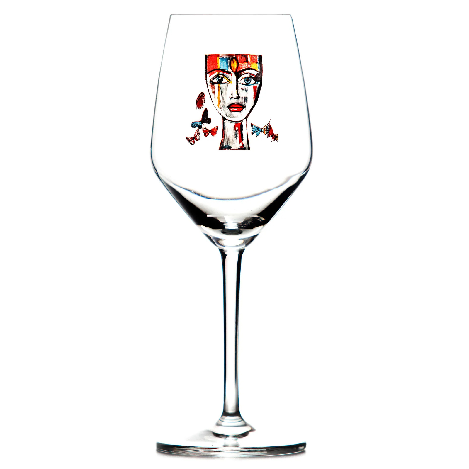 Carolina Gynning Butterfly Messenger rosé/witte wijnglas 40 cl