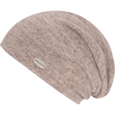 Beanie CHILLOUTS "Vaiana Hat", Herren, beige (dusty pink), Strick, Viskosemischung, Mützen Beanie, Leichte Long Beanie in neutralen Farben