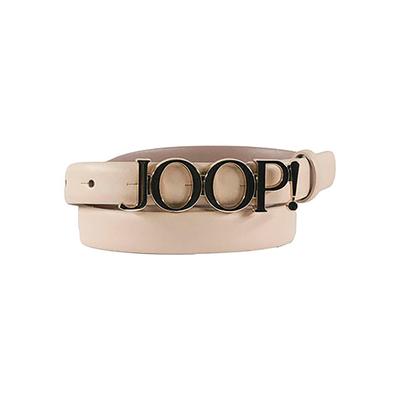 Ledergürtel JOOP, Damen, Gr. 75, natur, Rindsleder, Gürtel Ledergürtel, mit Logo-Pinschließe, Breite 2 cm