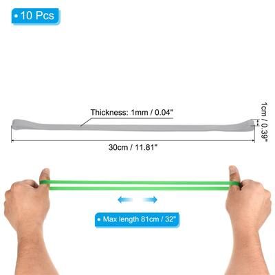 Unique Towel Bands, 10 Pack Elastic Towel Clips Silicone Beach Towel Straps