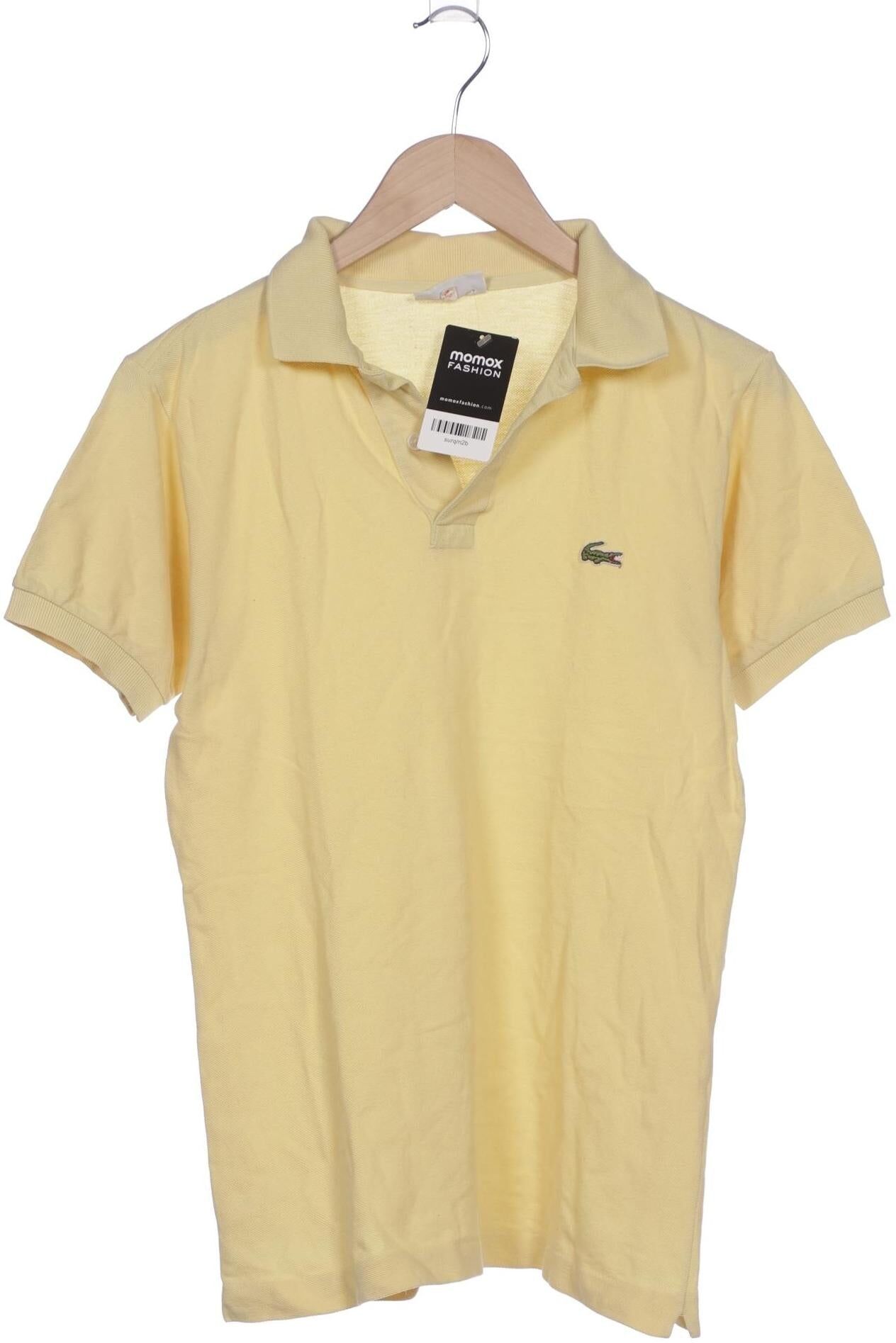 Lacoste Herren Poloshirt, Gelb, Gr. M (Lacoste 3), kein / Etikett - Second Hand