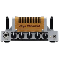 Hotone Nano Legacy Mojo Diamond 5 Watt gitaarversterker top (Gitarre, 5 W), Instrumentenverstärker, Mehrfarbig