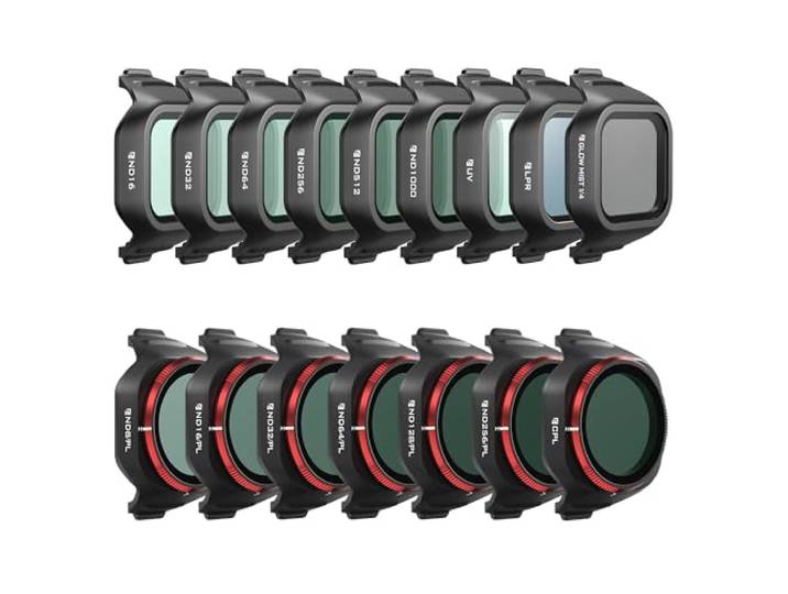 Freewell Mega 16-Pack Filter Kit voor DJI Mini 5 Pro