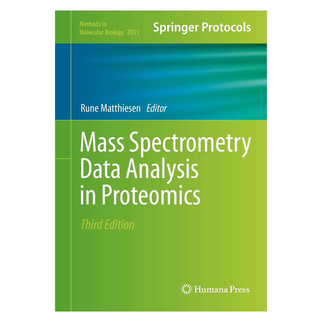 Springer Mass Spectrometry Data Analysis in Proteomics (Englisch, Hardcover, Rune Matthiesen) (9781493997435)