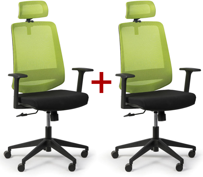 B2B Partner Bürostuhl RICH 1+1 GRATIS, grün
