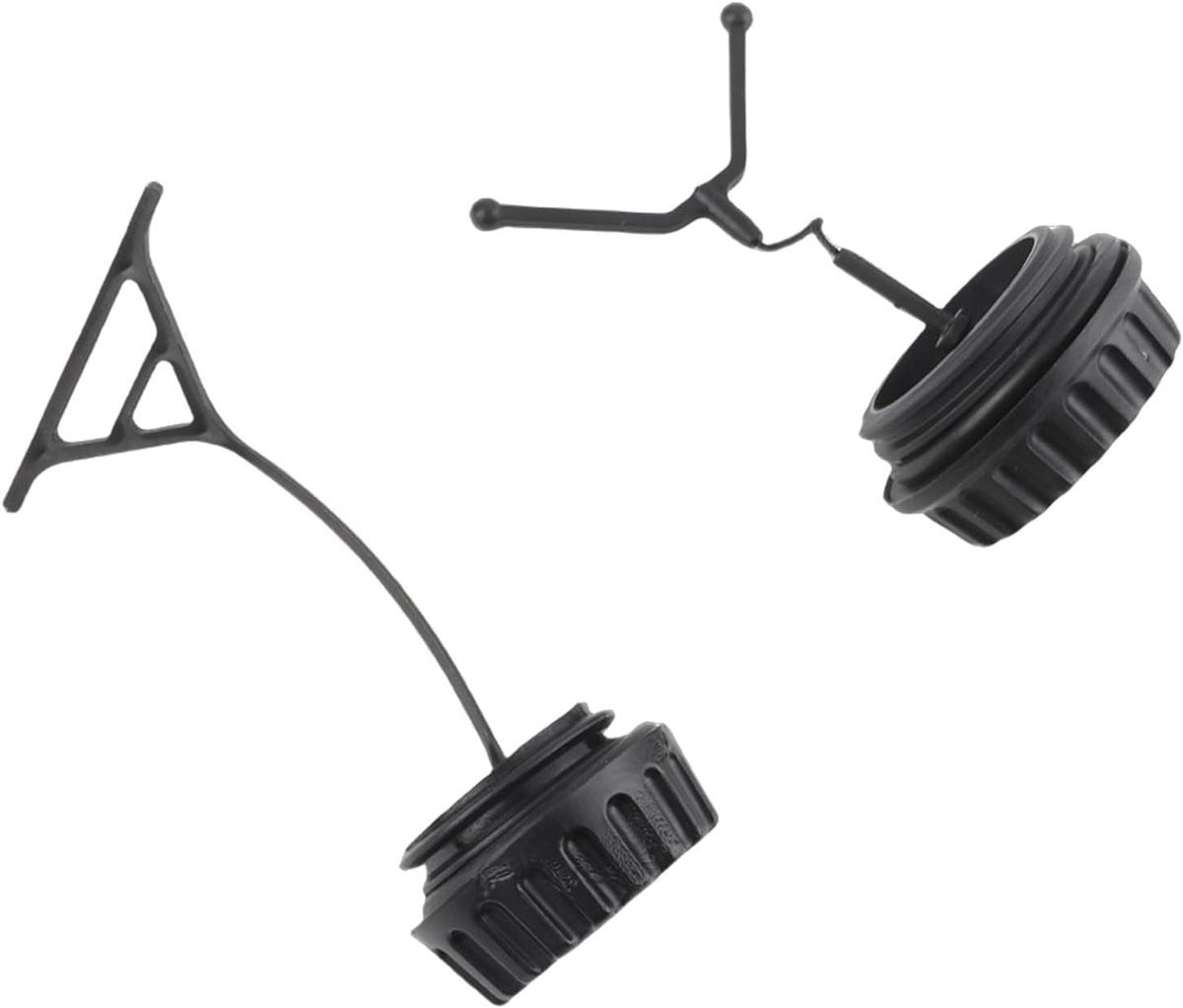 Kettingzaag Dop Set - Zwarte Oliedop Tankdop voor Onderhoud - Diameter: 5 cm