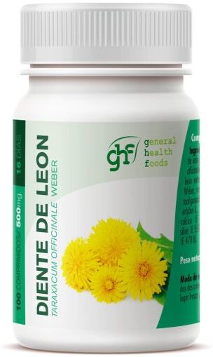 GHF Dandelion 100 Tablets 500 mg 100 Units