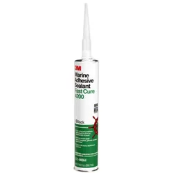 3M Marine Kleb- und Dichtmasse auf Poyurethanbasis 4200FC, Schwarz, 310 ml