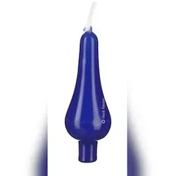 Kopschitz Kerzen Kerzen Pariser Lichte Baumkerzen Royalblau, 90 x 30 mm, 10 Stück
