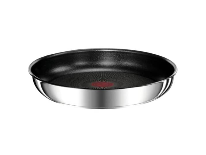 Tefal Ingenio Preference Bratpfanne, 24 cm, stapelbar, Edelstahl, sichere Antihaftbeschichtung, Induktion, Vielseitigkeit, platzsparend, Temperaturanzeige, L9730402