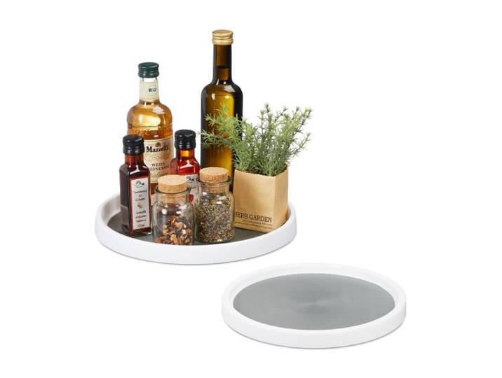 Relaxdays Drehteller 2er Set