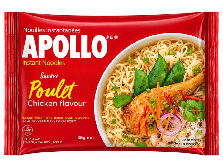 APOLLO Nouille poulet 85g