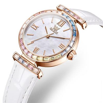 Neue Olevs Olevs Marke Mode-Trend Muttertagsgeschenk für Damen-Uhren einfache Freizeit wasserdichte vielseitige Muttertagsgeschenk für Damen Sport Quarz-Uhr