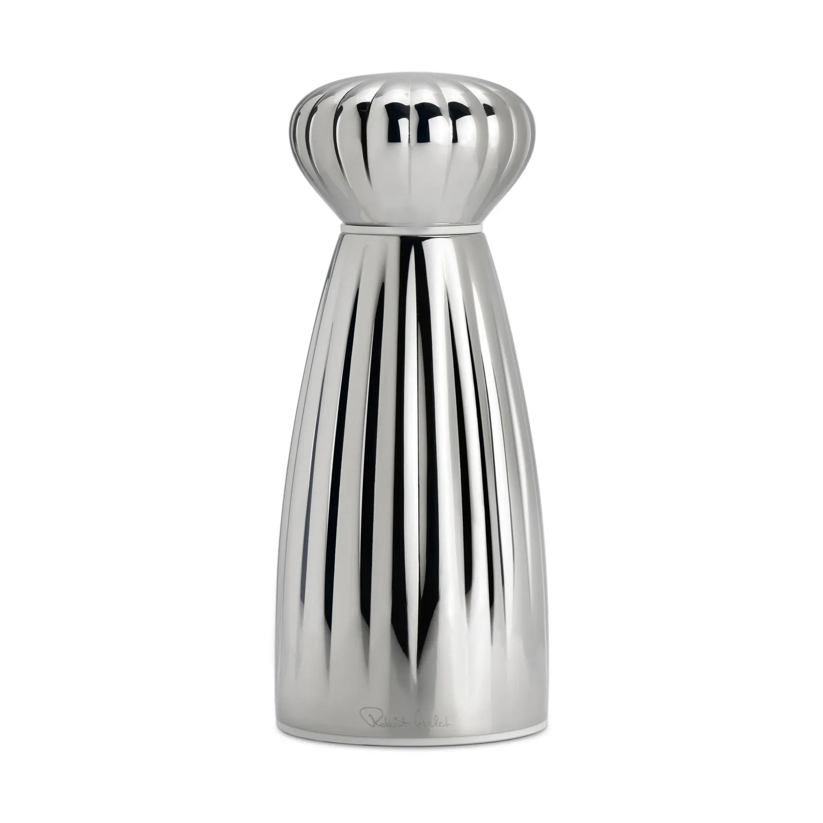 Robert Welch Palm Bright zoutmolen Small - roestvrij staal