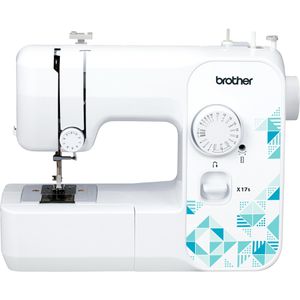 Brother Nähmaschine X17s, für Anfänger & Kinder, 17 Stichprogramme, Freiarm, mechanisch