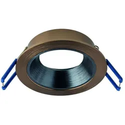 Rutec ALU13210 Einbauring MixMi, schwenkb.,ru, Aluminium grünbronze/basalt