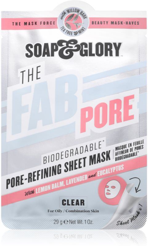 Soap & Glory The Fab Pore sheet mask 29 g