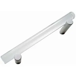 Möbelgriff 200mm, Bohrabstand 160 mm, kristall klar