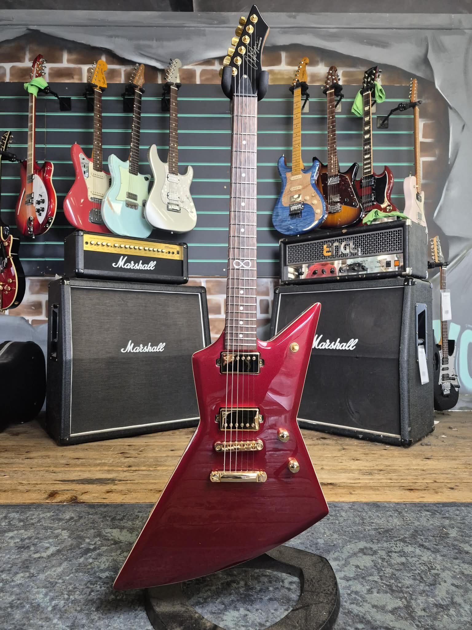 Chapman Ghost Fret Classic Hollywood Red 2023 Electric Guitar   red - Refurbished