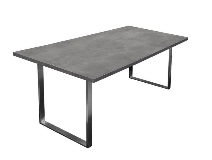 möbel-direkt.de Esstisch Esstisch 200 cm Steel
