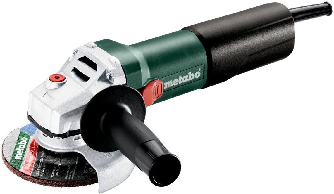 Winkelschleifer METABO "Metabo Winkelschleifer WQ 1100-125", grün, Schleifmaschinen, Winkelschleifer grün Einheitsgröße
