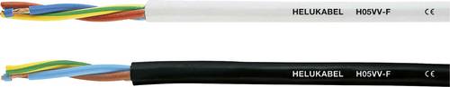 HELU H05VV-F Schlauchleitung 3G 0.75mm² Schwarz 29452-500 500m