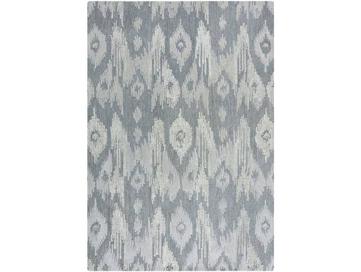 Teppich Gylti blau Gefleckt/Meliert Wolle 120 x 170 cm