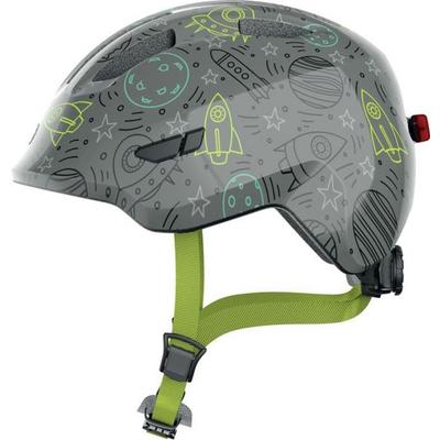ABUS Fahrradhelm SMILEY 3.0 LED grey space M