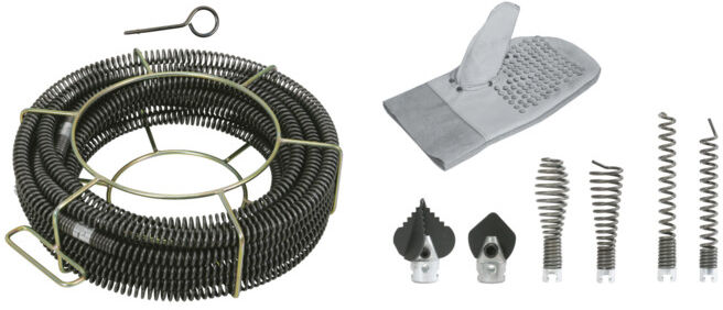 KS Tools Jeu de déboucheur de canalisations Ø 22mm, 14 pcs. (900.1922)