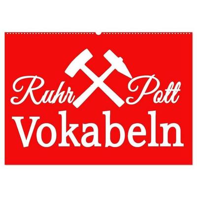 Ruhrpott Vokabeln (Wandkalender 2027 DIN A2 quer), CALVENDO Monatskalender