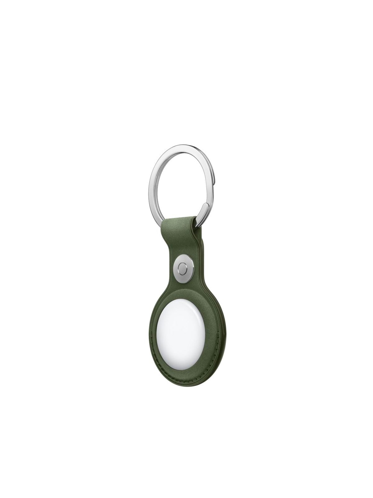 Apple AirTag FineWoven Key Ring - Moss