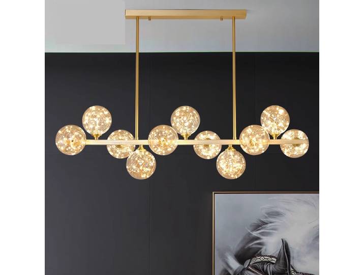 Luminaire suspendu LED pour escalier, décoration intérieure de luxe, luminaire suspendu pour salon, luminaire suspendu pour salle à manger, éclairage intérieur