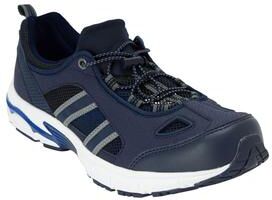 Men's Toggle Water Shoe by KingSize in Blue Gunmetal (Size 15 M)