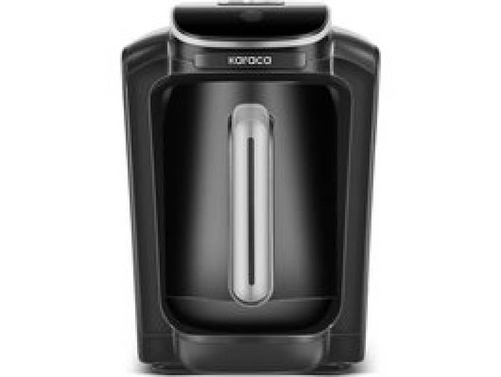 Hatır Neo Silver Cafetière Turque Électrique 735W 300Ml 5 Tasses 3 Intensités Arrêt Automatique Protection Surchauffe Argent