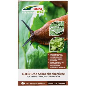 Cuxin-DCM Schneckenabwehr Naturapy Schneckenbarriere, aus Lavagranulat, regenbeständig, für 12 m, 2,5 kg